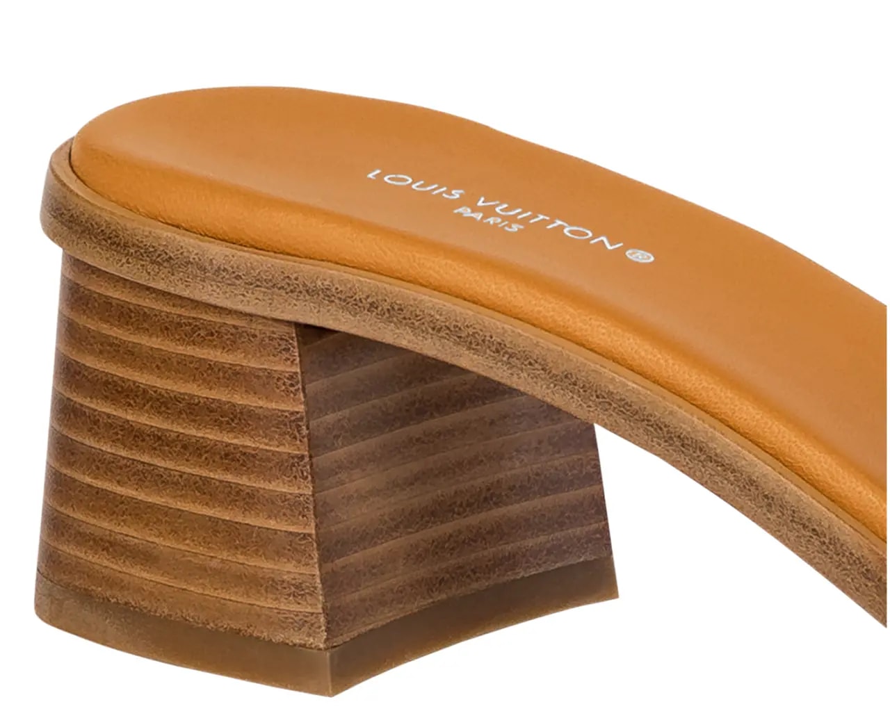 Dép Louis Vuitton Lock It Mules 'Gold' 1ABVE8 — ảnh 5