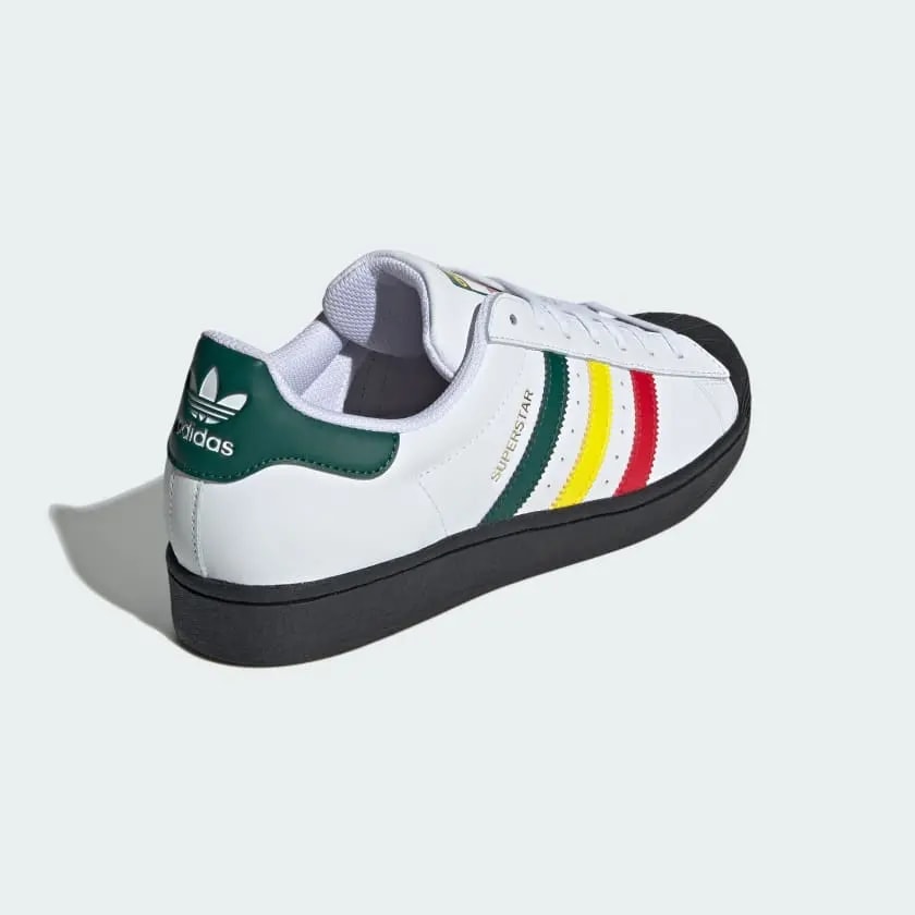 Giày Adidas Superstar 'Rasta White' IH3120 — ảnh 5