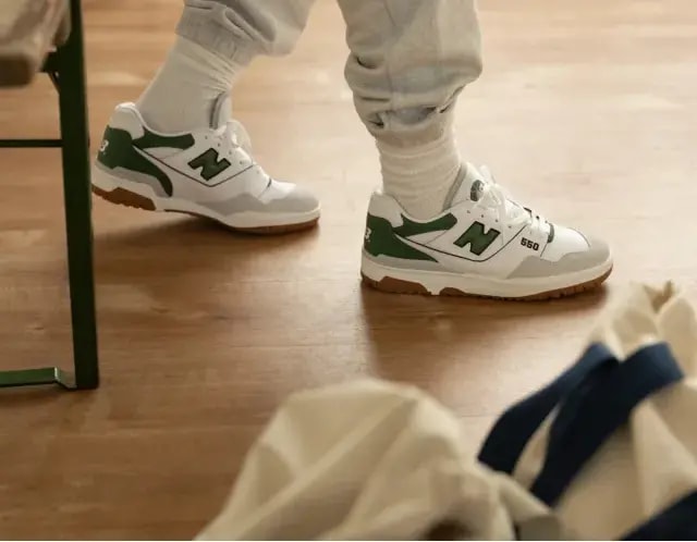 Giày New Balance 550 'White Nori' BB550ESB — ảnh 2