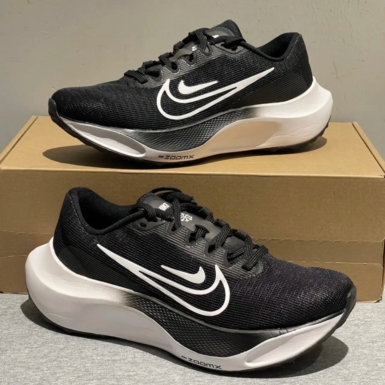 Giày Nike Zoom Fly 5 'Black White' DM8974-001 — ảnh 5