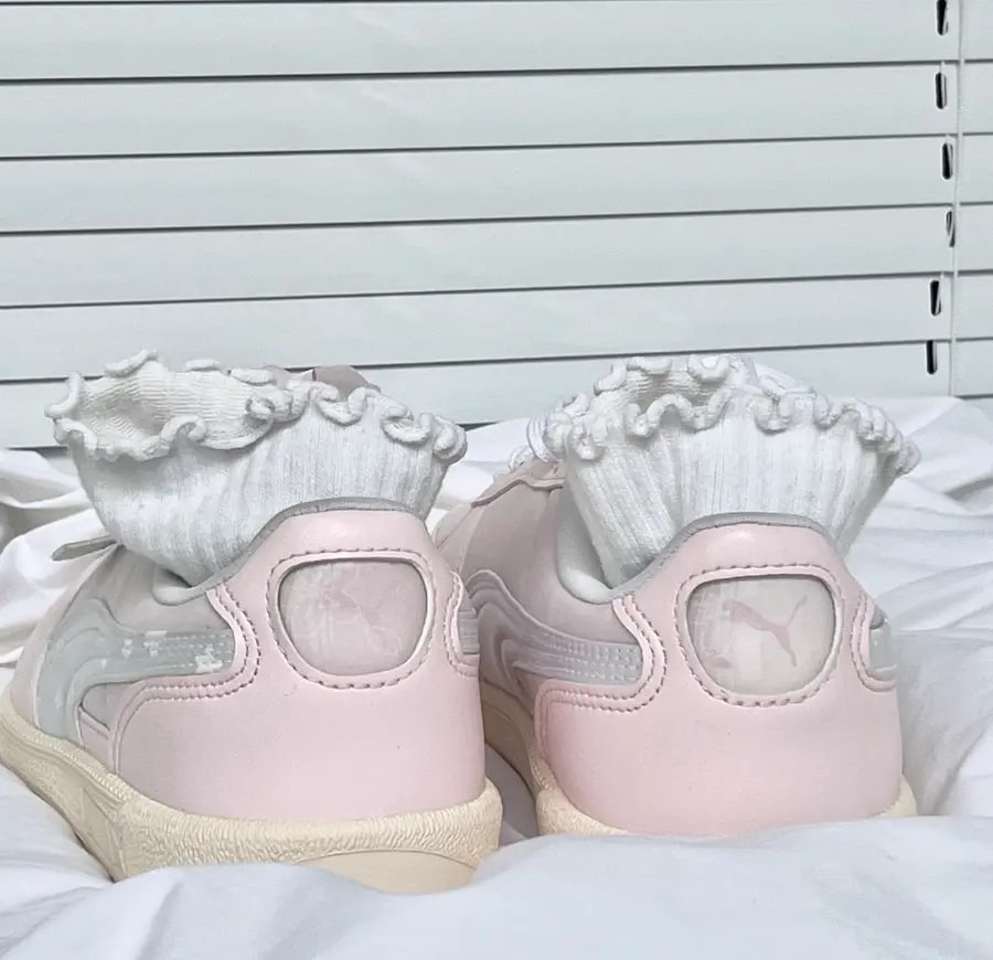 Giày Puma Palermo 'White Light Pink' 399342-01 — ảnh 5