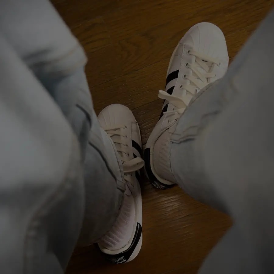 Giày Adidas Superstar Luxe 'White Core Black' ID0983 — ảnh 2