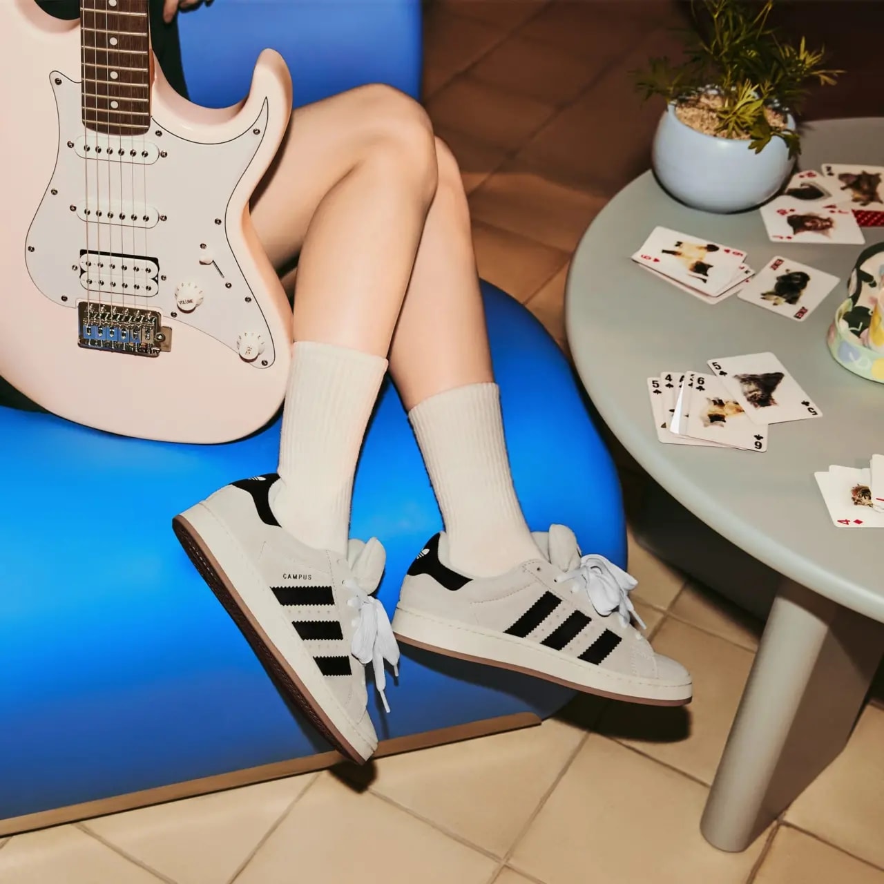 Giày Adidas Campus 00s 'Black White' IG8659 — ảnh 2