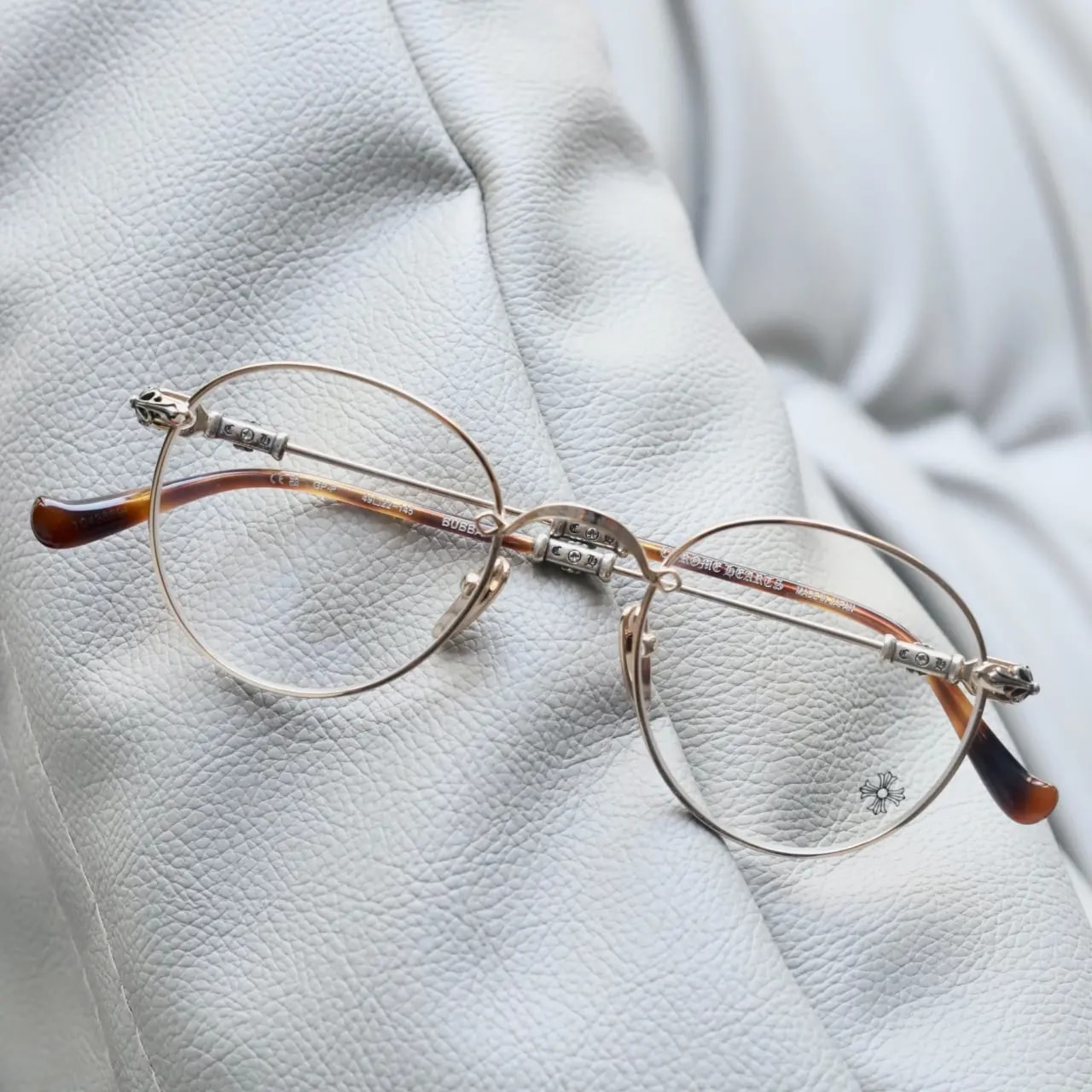 Kính Chrome Hearts Bubba A Gold Plated 'Gold' — ảnh 4