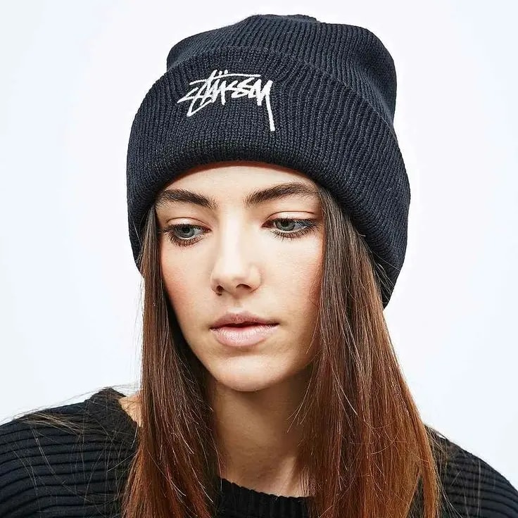 Mũ Stussy Stock Cuff Beanie 'Black' — ảnh 2