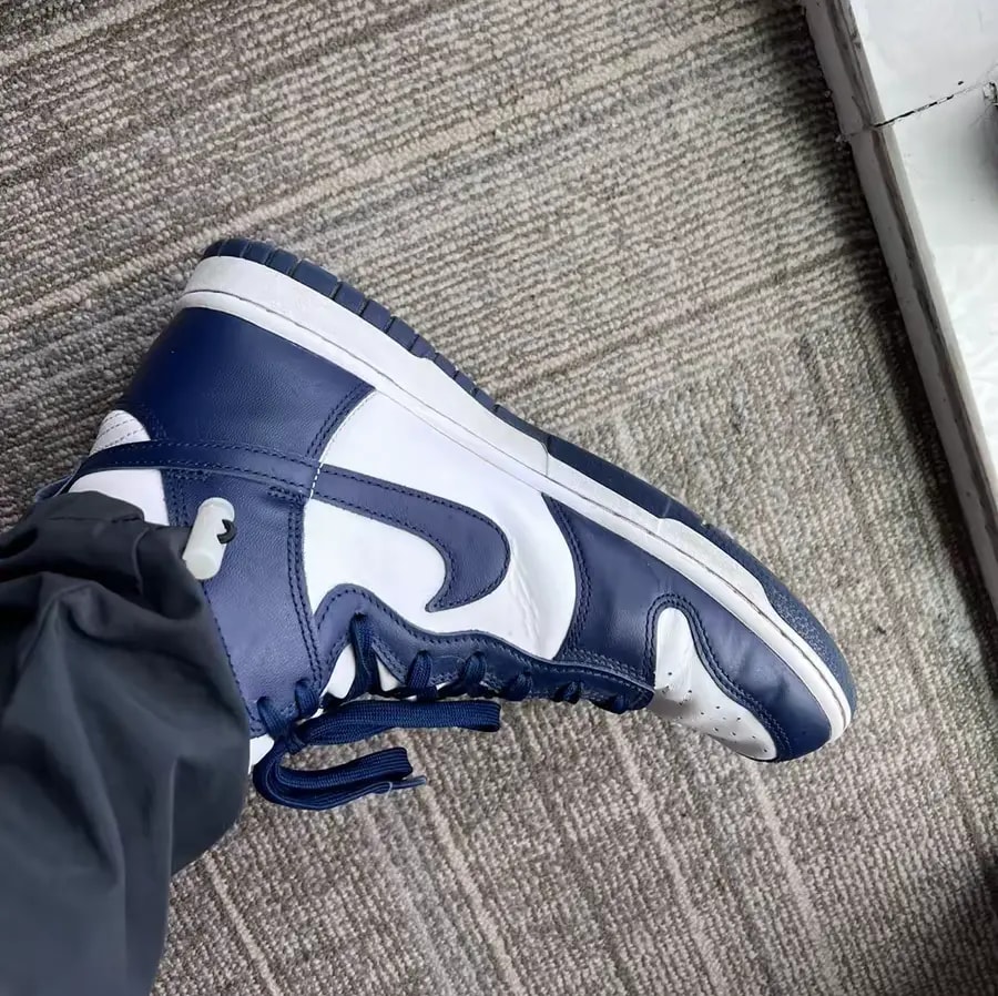 Giày Nike Dunk High 'Championship Navy' DB2179-104 — ảnh 4