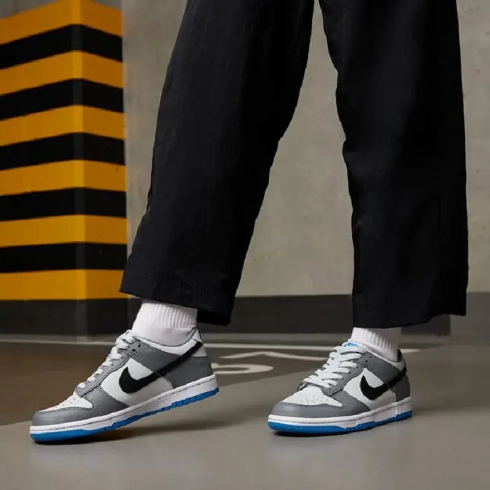 Giày Nike Dunk Low GS 'Cool Grey Photo Blue' FB9109-001 — ảnh 3