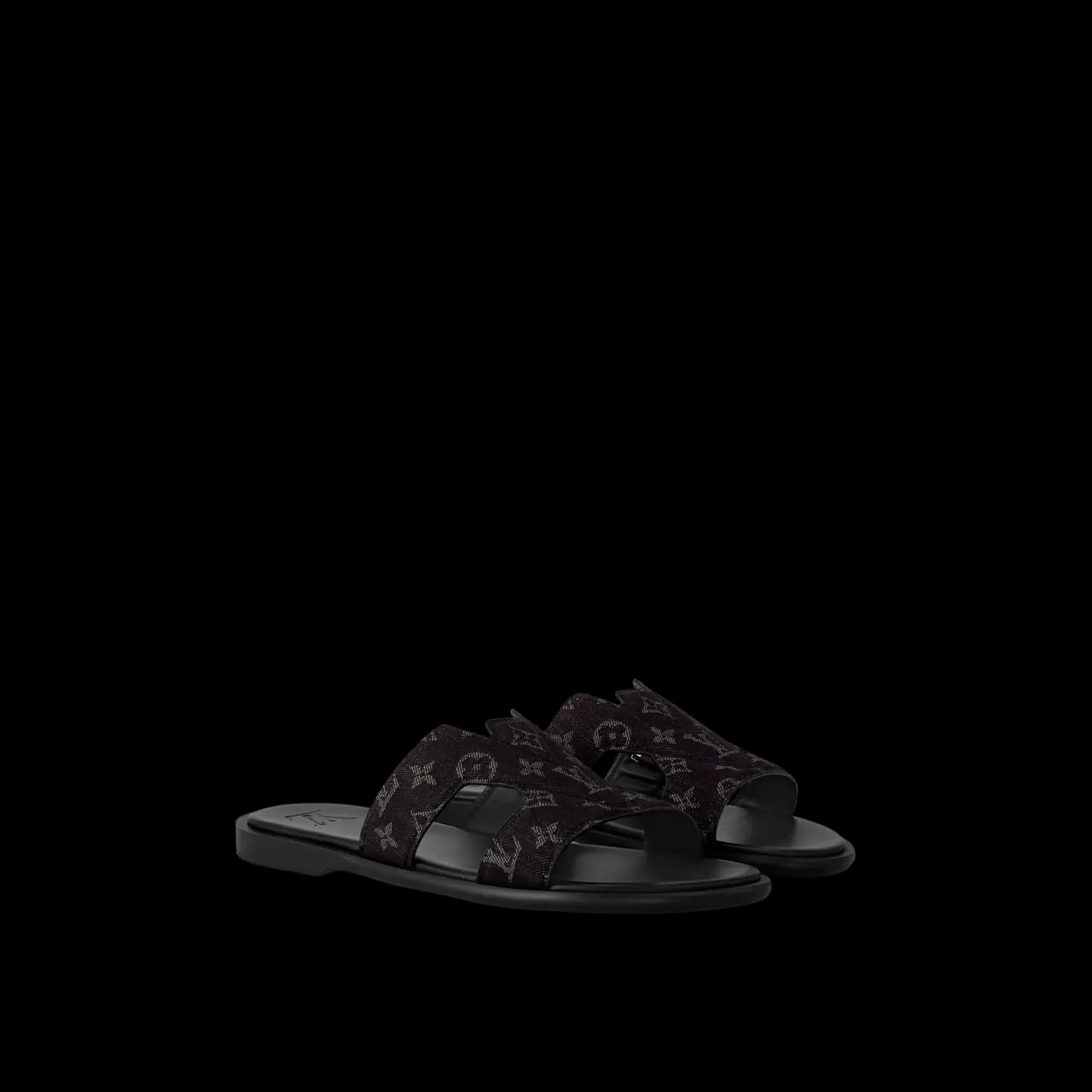 Dép Louis Vuitton LV Oasis Mules 'Black' 1AC699 — ảnh 3