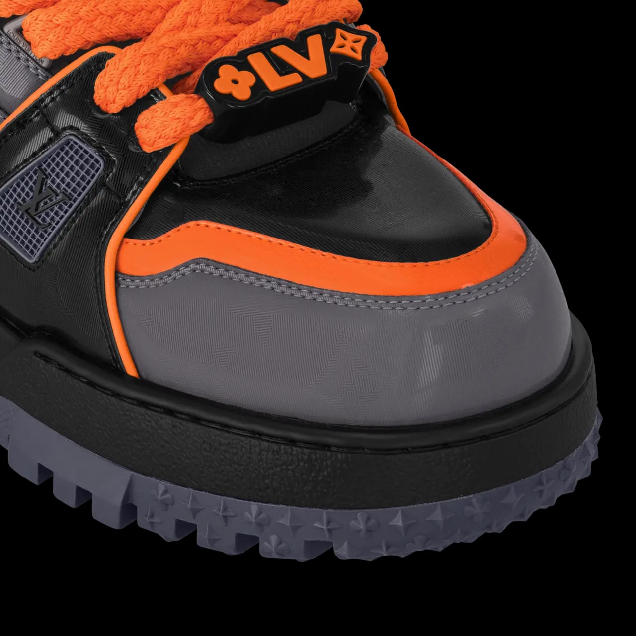 Giày Louis Vuitton LV Trainer Maxi 'Denim' 1ACF6C — ảnh 4
