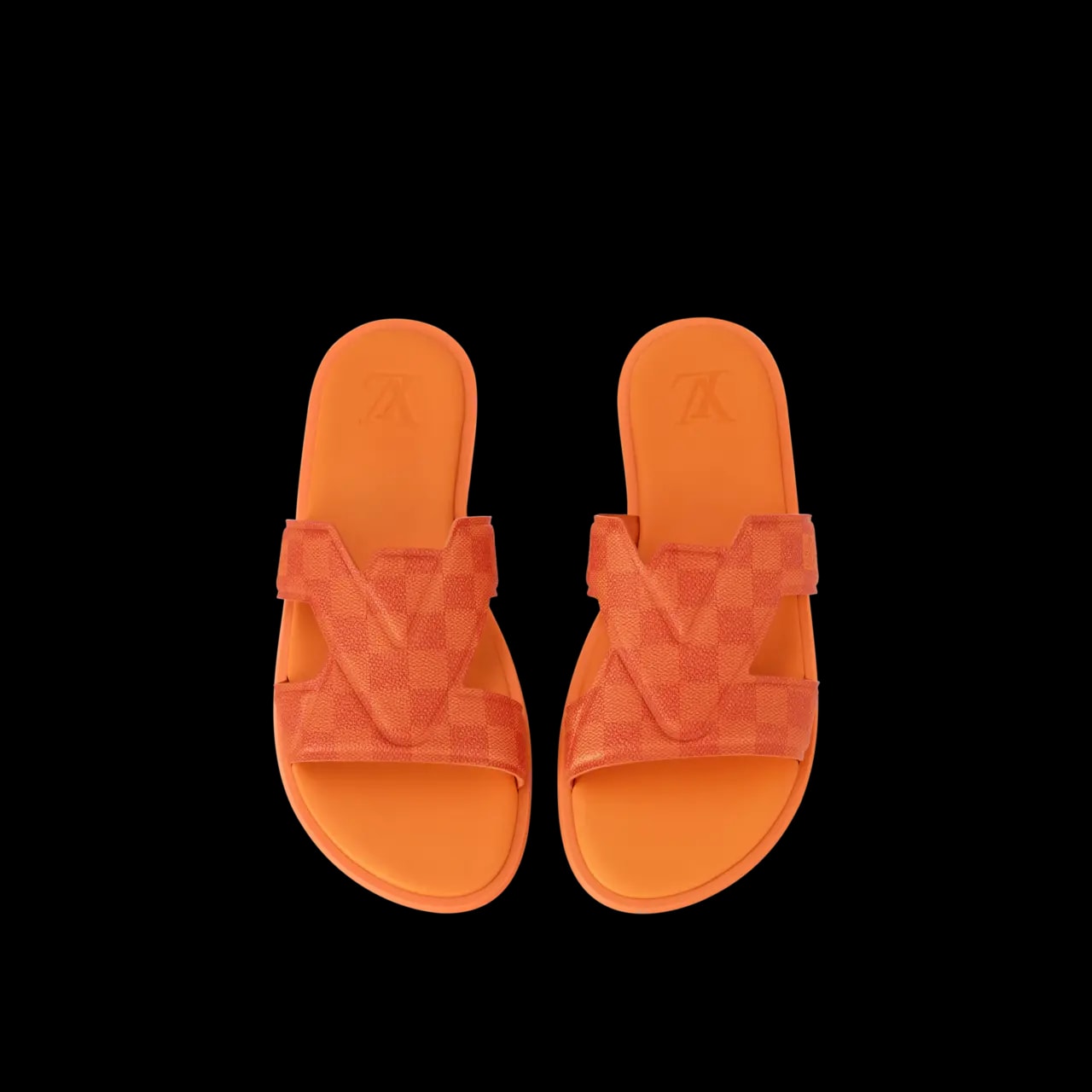 Dép Louis Vuitton LV Oasis Mules 'Orange' 1AC5DU — ảnh 3