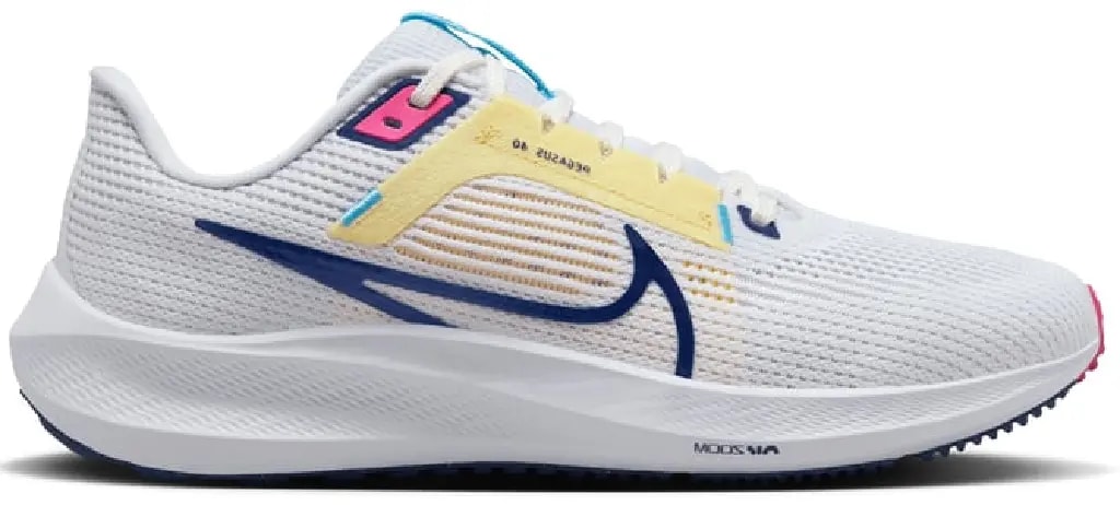 Giày Nike Pegasus 40 'White Deep Royal Blue' DV3854-105 — kich-thuoc: 36