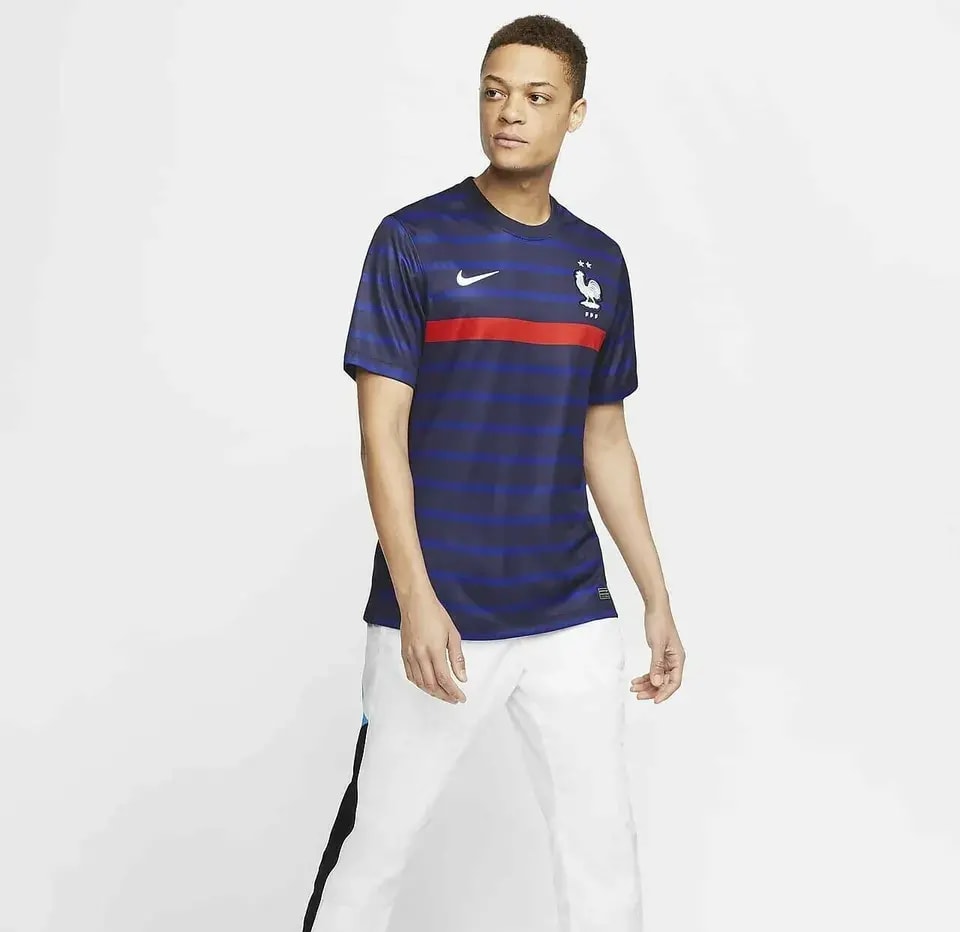 Áo Nike France Nike Home Shirt 'Blue' CD0700-498 — ảnh 2