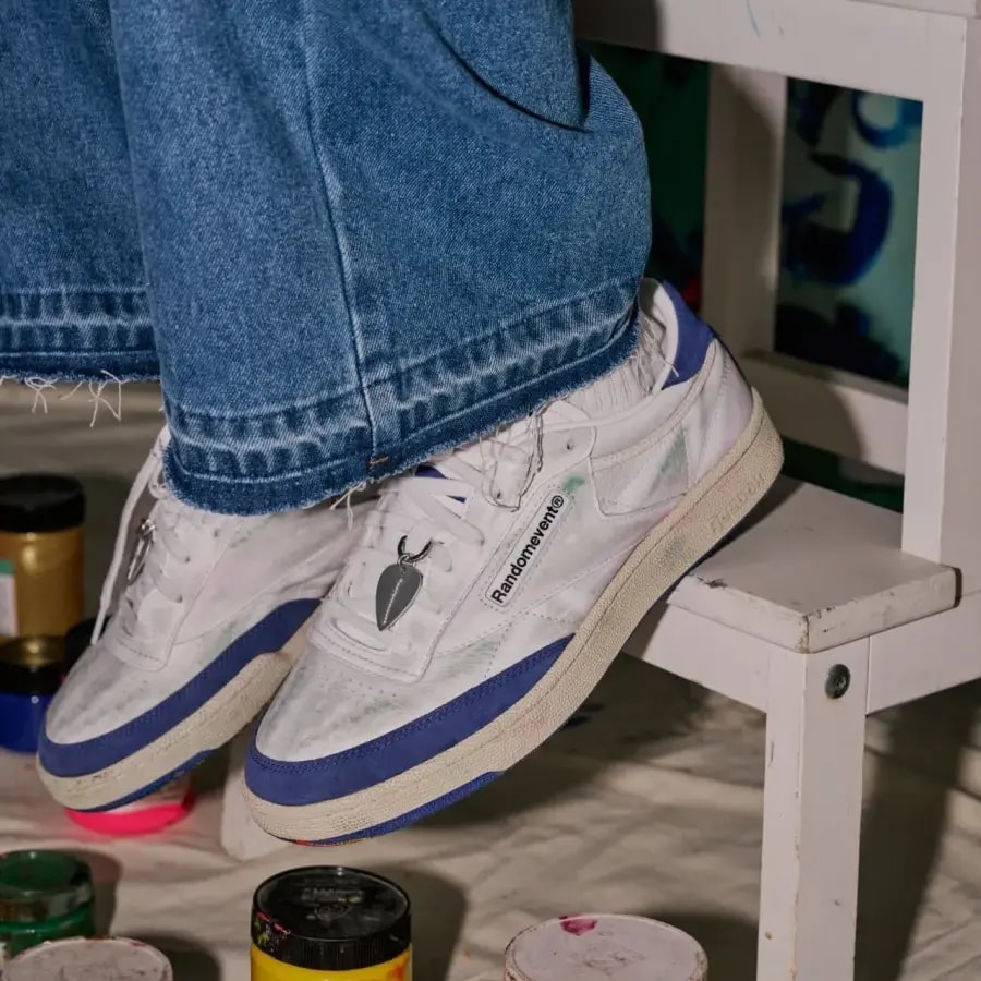 Giày Reebok Club C x Randomevent 'White' 100210109 — ảnh 4
