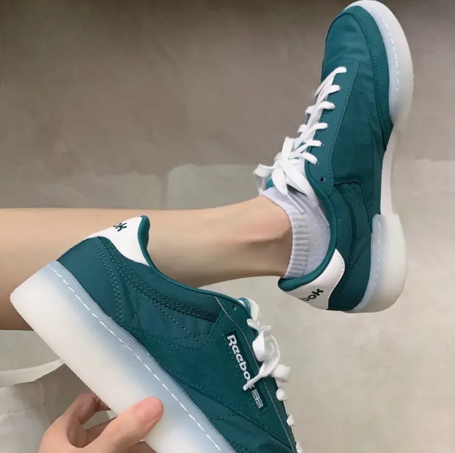 Giày Reebok Club C 'Green' 100222333 — ảnh 4