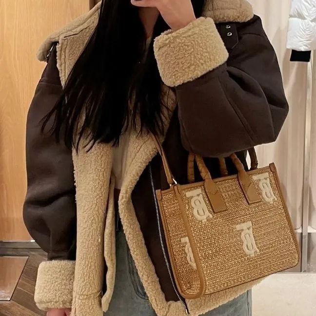 Túi Burberry Mini Freya Tote 'Natural' 80538941 — ảnh 2