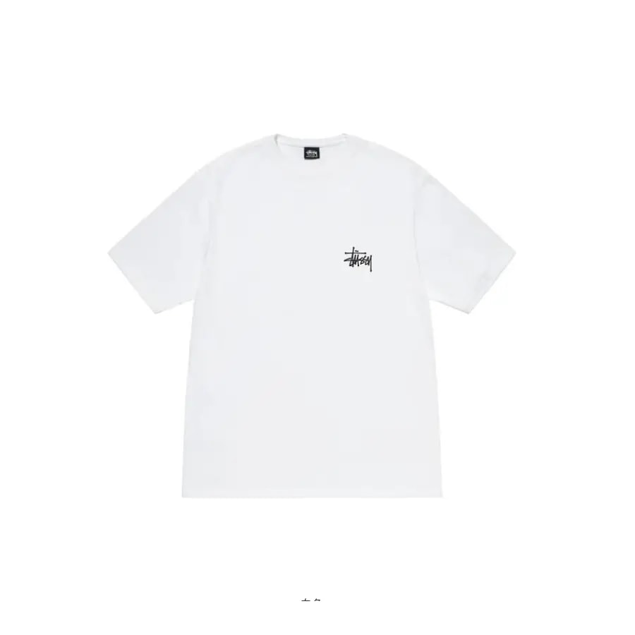 Áo Stussy Melted Tee 'White' — ảnh 2