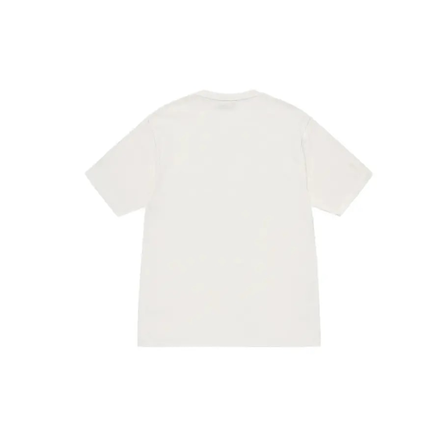 Áo Stussy Atticus Pigment Dyed Tee 'White' — ảnh 2