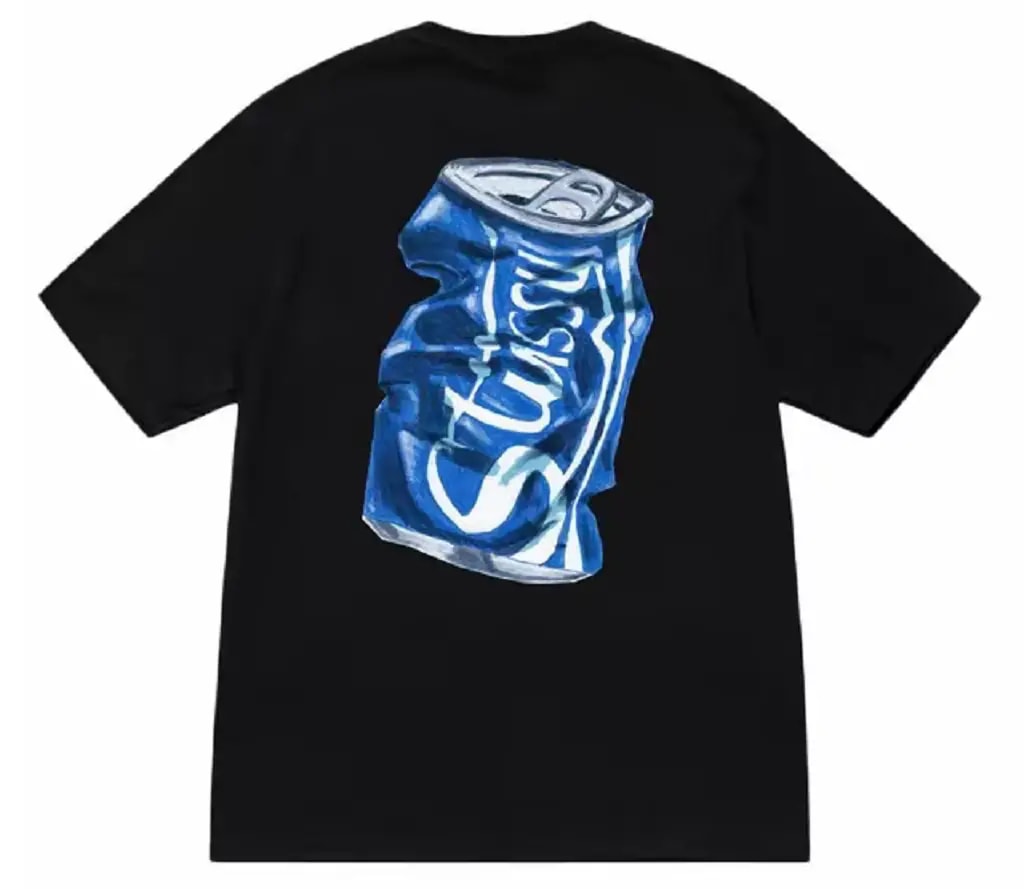 Áo Stussy Soda Can Tee 'Black' — kich-thuoc: L