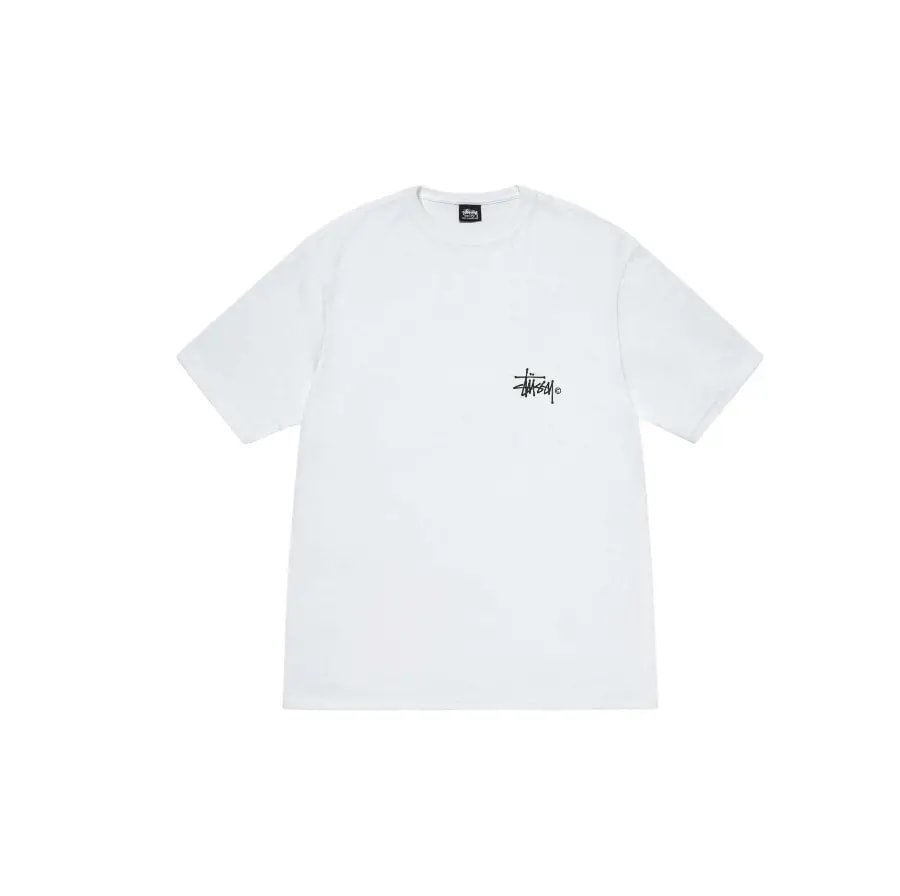 Áo Stussy Grassfed Tee 'White' — ảnh 2