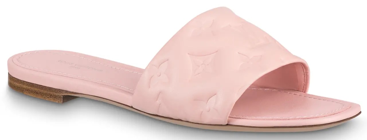 Dép Louis Vuitton Revival Flat Mules 'Rose Clair Pink' 1A9PA1 — kich-thuoc: 36