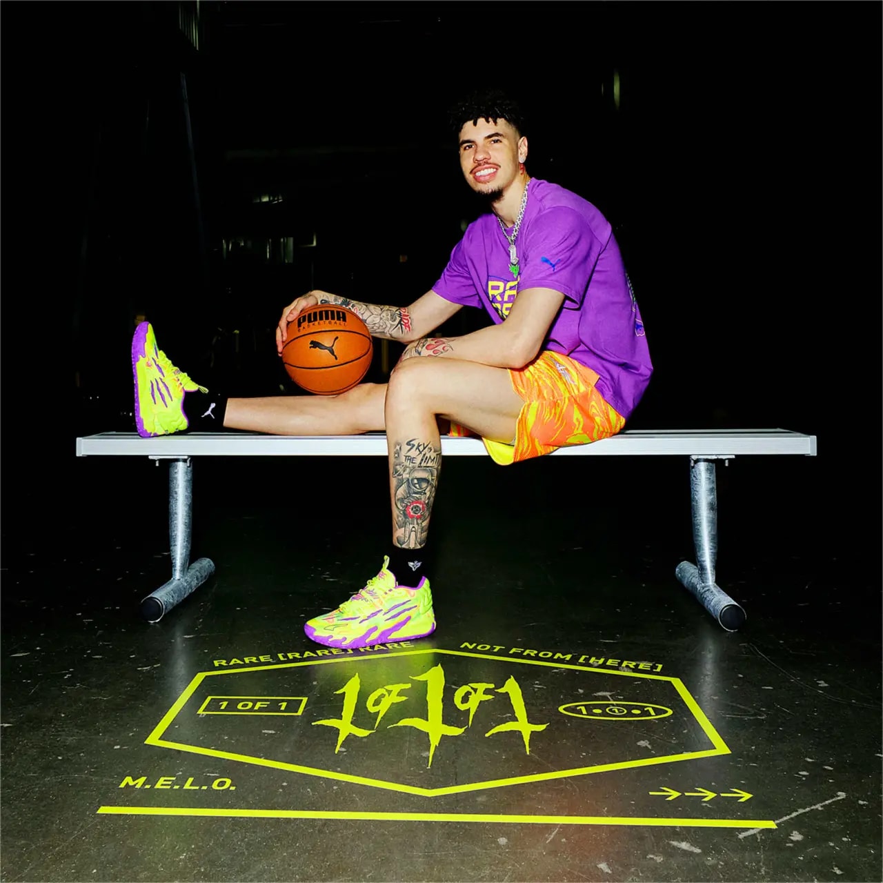 Giày Puma LaMelo Ball MB.03 'Spark' 379898-01 — ảnh 2