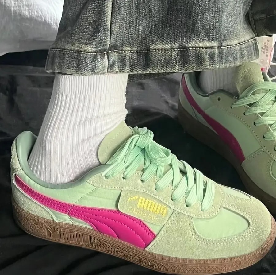 Giày Puma Palermo OG 'Light Mint Orchid' 383011-07 — ảnh 2