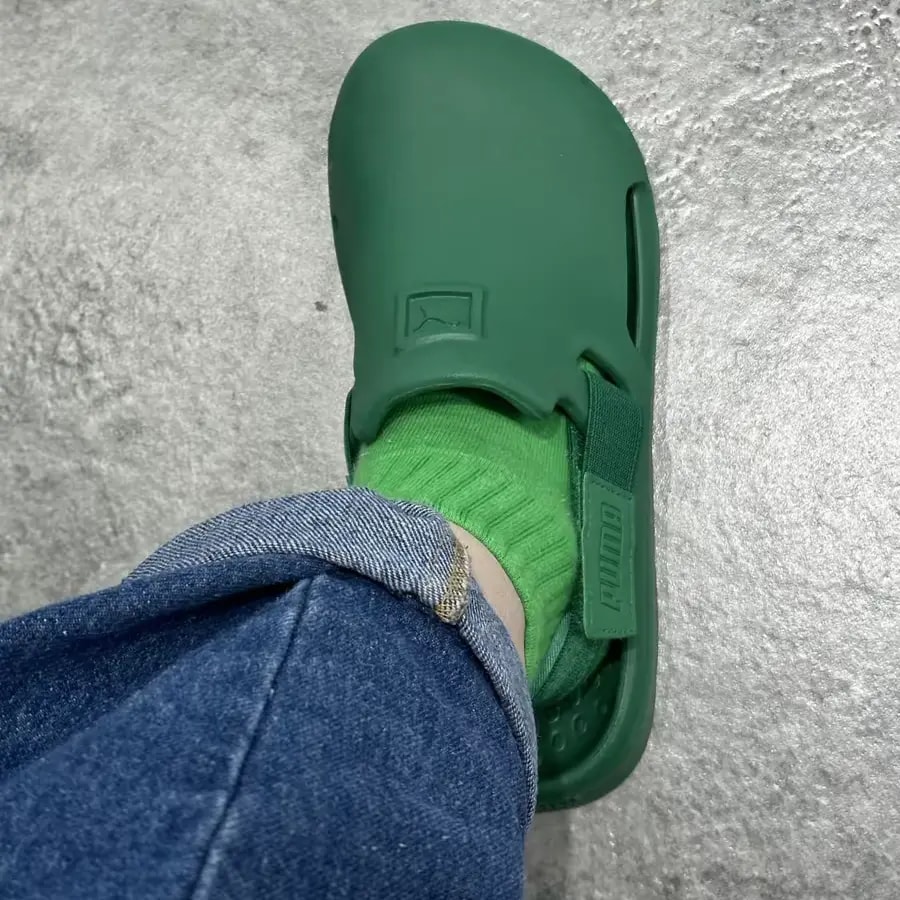 Dép Puma Shibui Mule Clogs 'Green' 394883-04 — ảnh 5