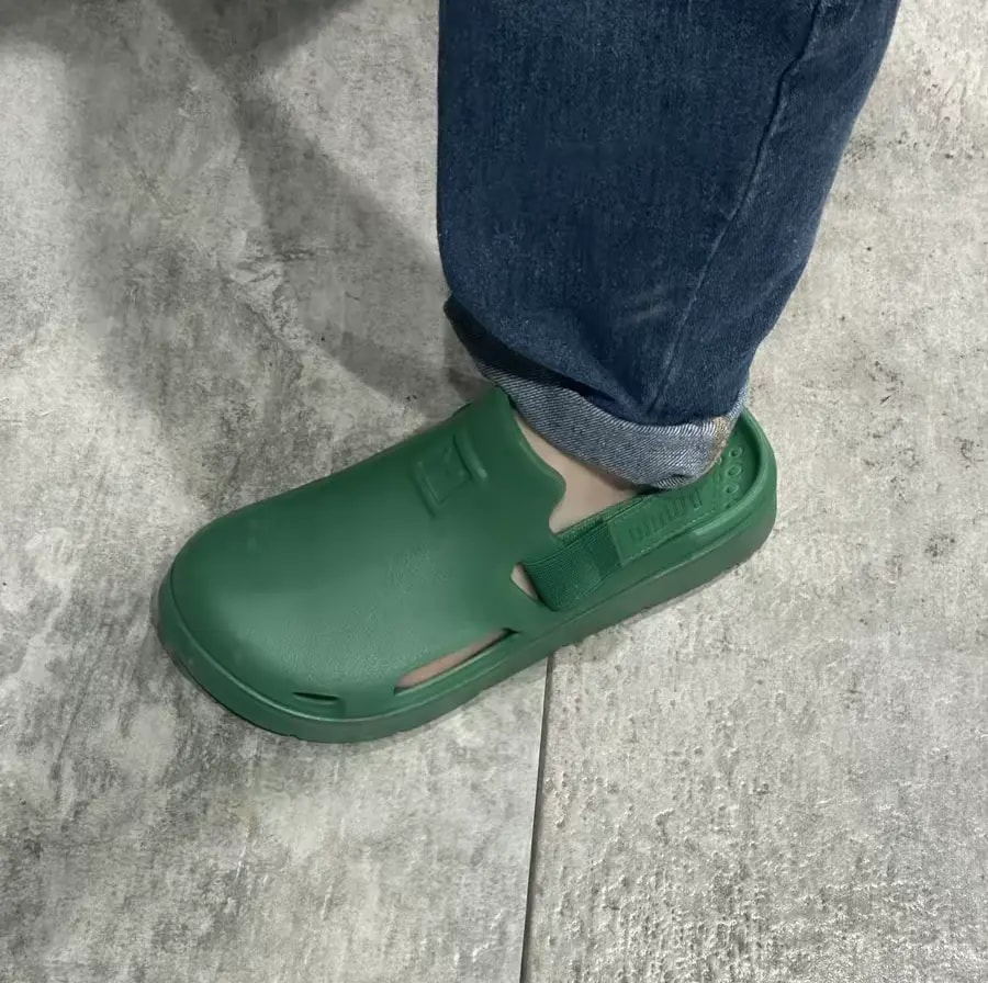 Dép Puma Shibui Mule Clogs 'Green' 394883-04 — ảnh 3