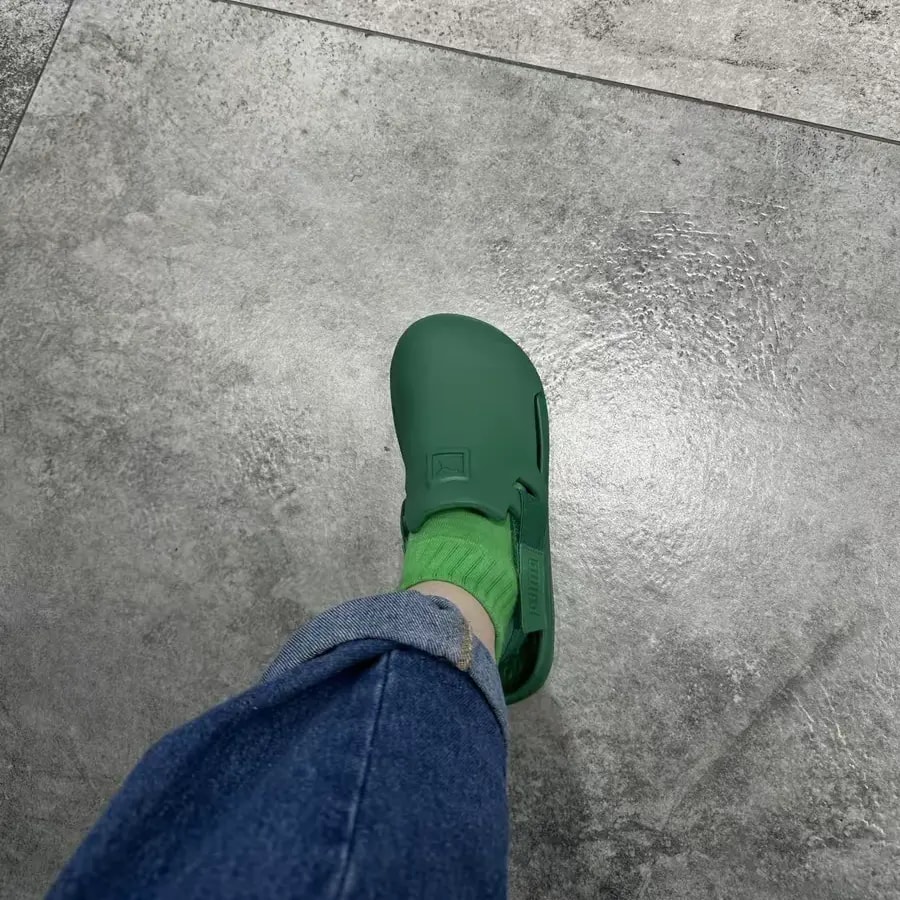 Dép Puma Shibui Mule Clogs 'Green' 394883-04 — ảnh 2
