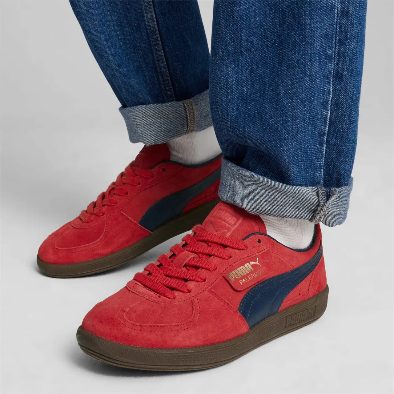 Giày Puma Palermo 'Club Red Navy' 396463-09 — ảnh 2