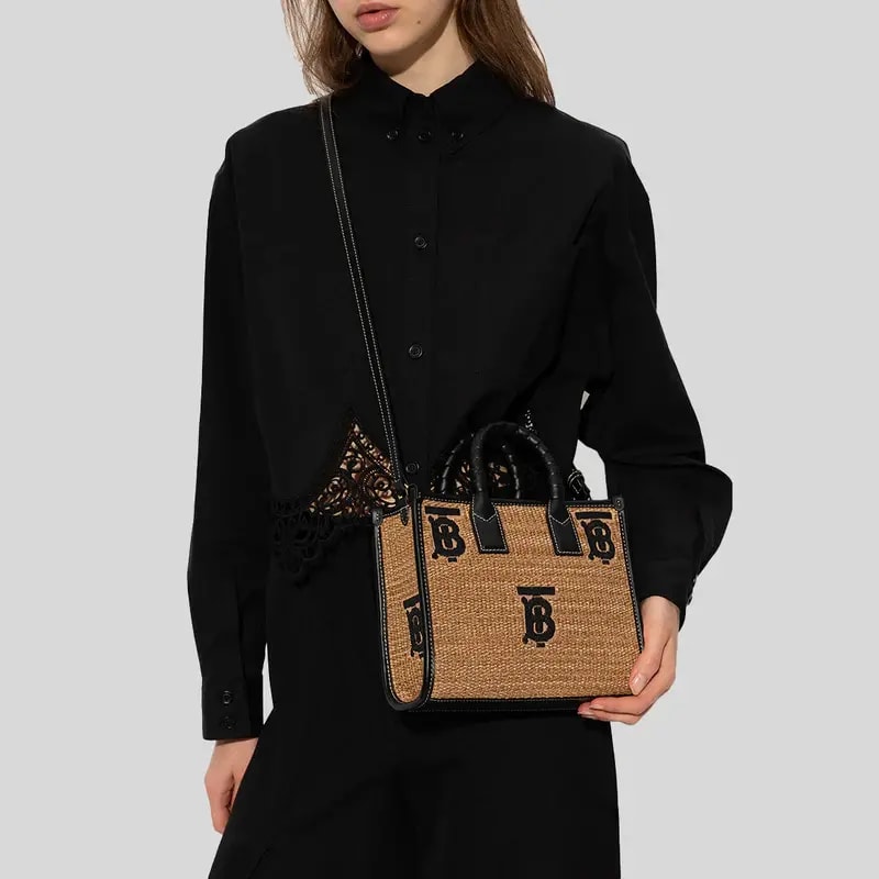 Túi Burberry Mini Freya Tote 'Black' 80661711 — ảnh 2
