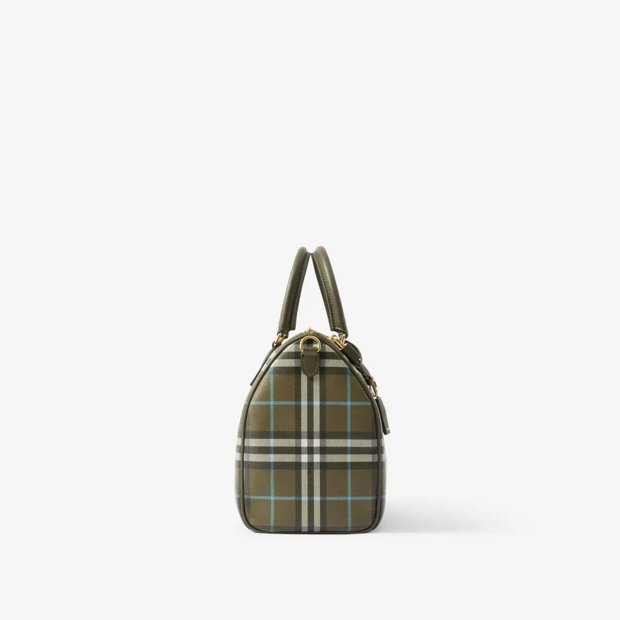 Túi Burberry Check Medium Bowling Bag 'Olive Green' 80745111 — ảnh 2