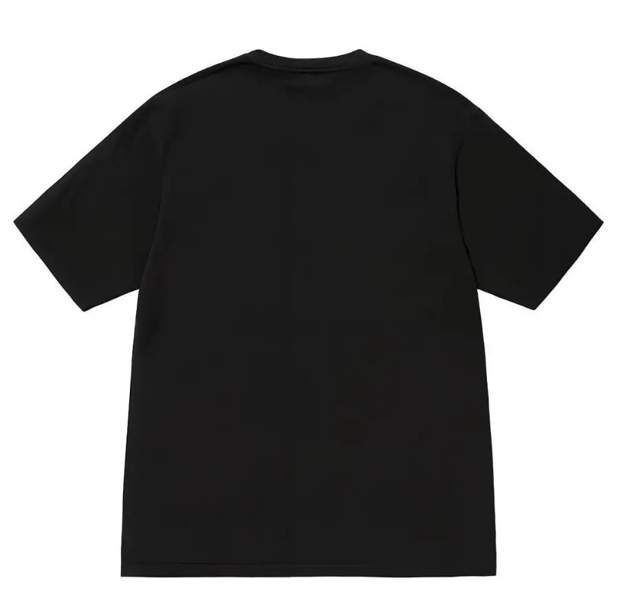 Áo Stussy Champion Pigment Dyed Tee 'Black' — ảnh 3