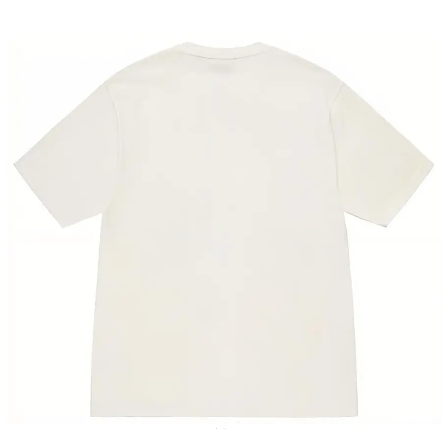 Áo Stussy Champion Pigment Dyed Tee 'White' — ảnh 2