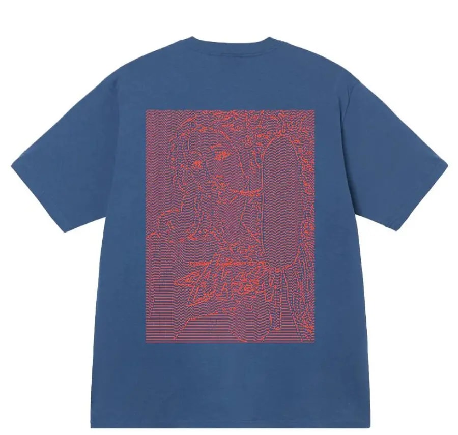Áo Stussy Dots & Loops Tee 'Midnight' — ảnh 2