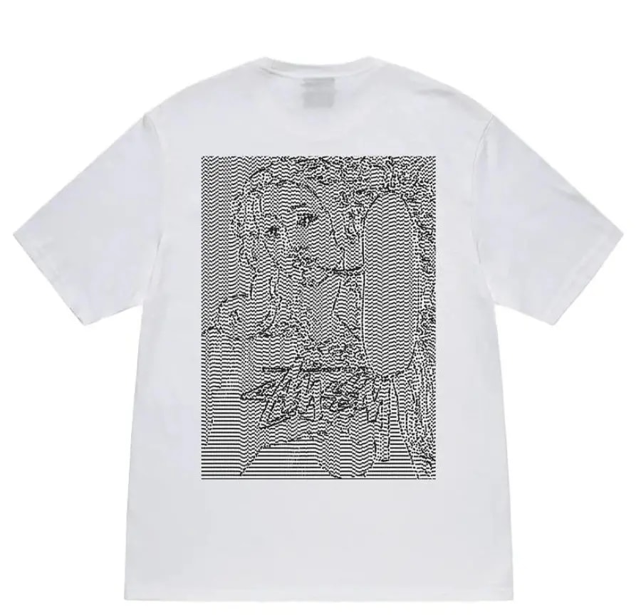 Áo Stussy Dots & Loops Tee 'White' — ảnh 2