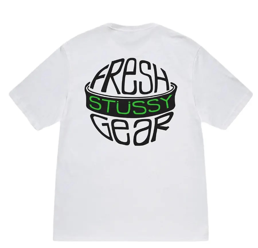 Áo Stussy Fresh Gear Tee 'White' — ảnh 2