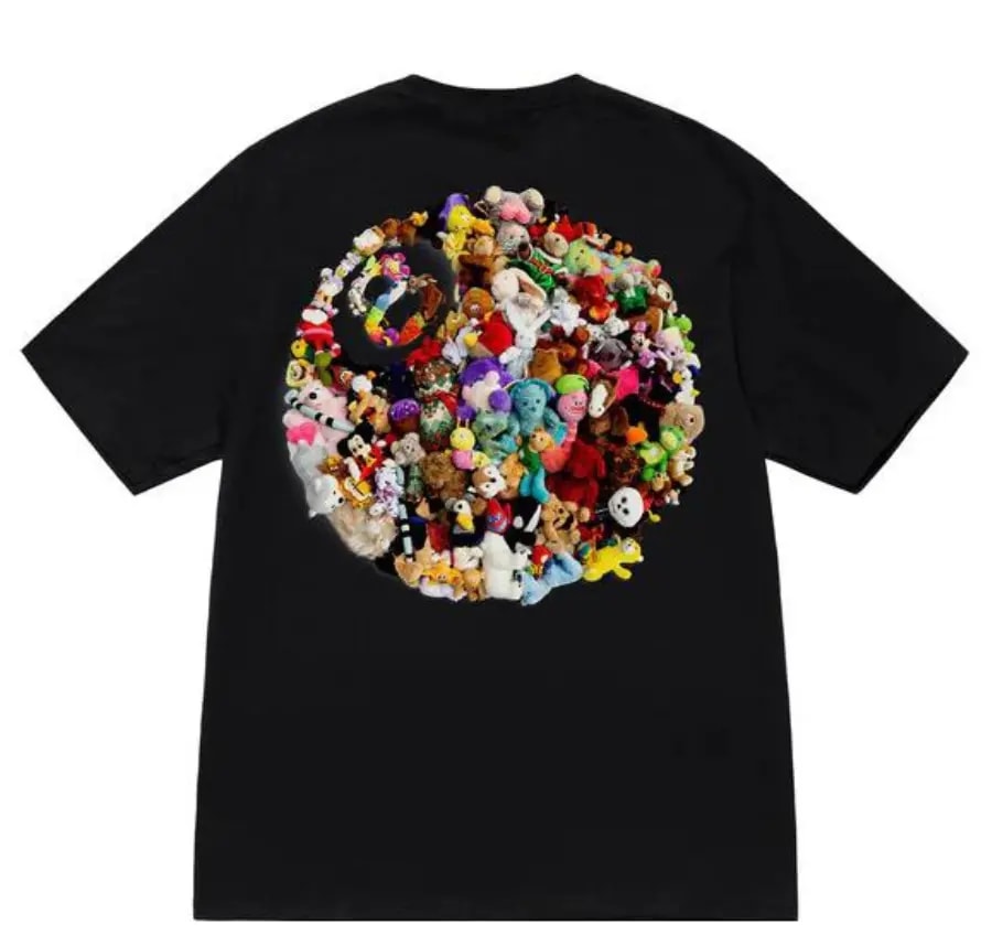 Áo Stussy Plush Tee 'Black' — ảnh 2