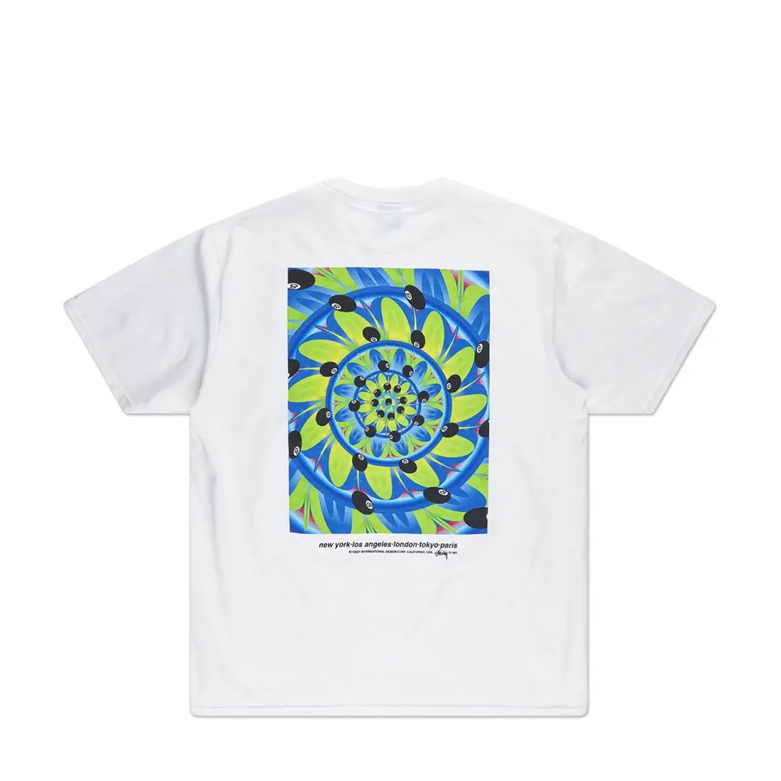 Áo Stussy Rabbit Hole Tee 'White' — ảnh 2