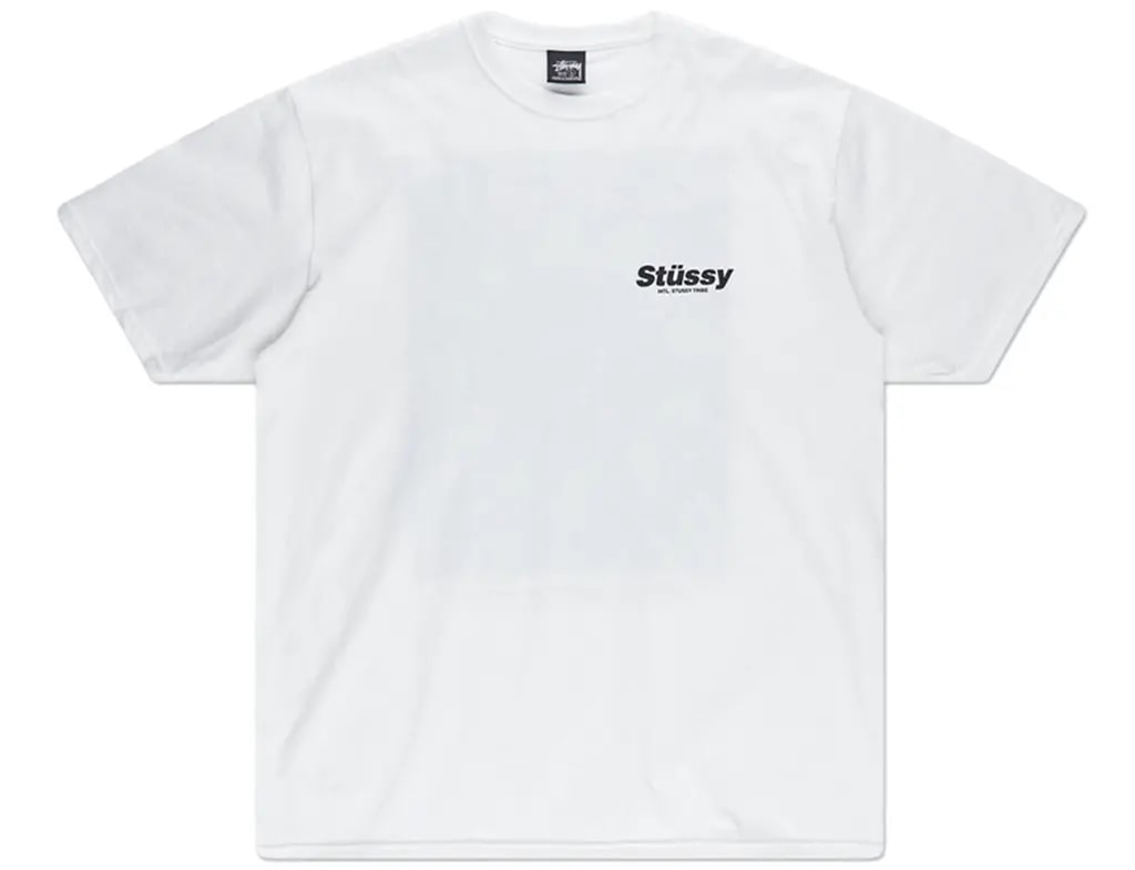 Áo Stussy Rabbit Hole Tee 'White' — kich-thuoc: M