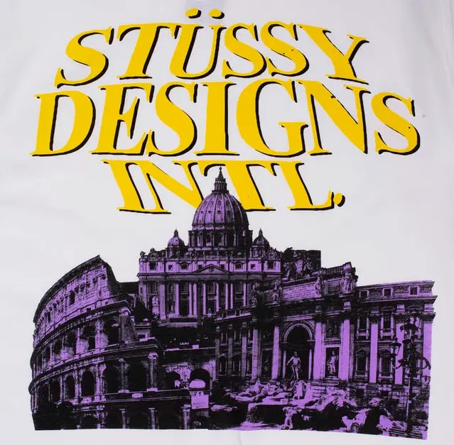 Áo Stussy Rome Tee 'White' — ảnh 2