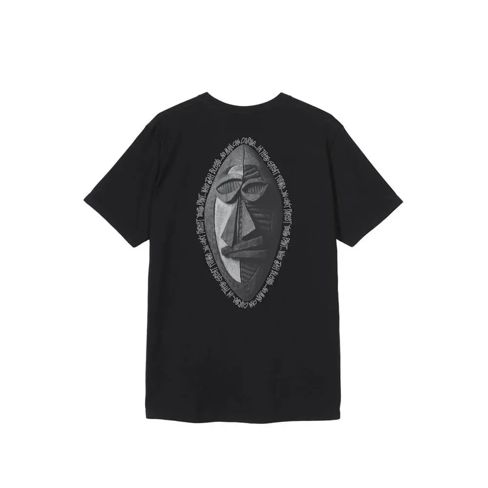 Áo Stussy Tiribal Mask Tee Classic 'Black' — ảnh 2