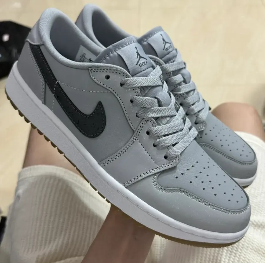 Giày Nike Air Jordan 1 Low Golf 'Wolf Grey Gum' DD9315-006 — ảnh 2