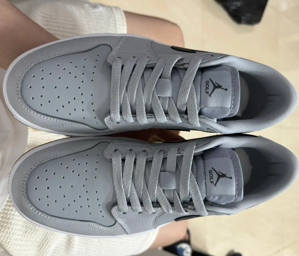 Giày Nike Air Jordan 1 Low Golf 'Wolf Grey Gum' DD9315-006 — ảnh 3