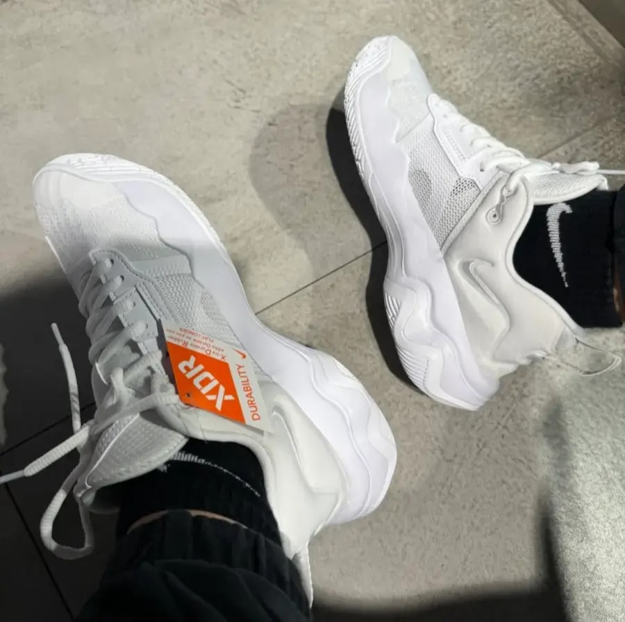 Giày Nike Giannis Immortality 3 'Triple White' DZ7533-102 — ảnh 4