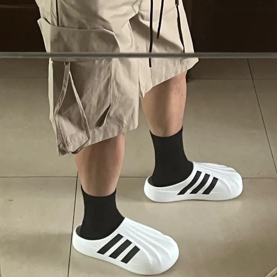 Dép Adidas Superstar Mule 'White Black' IF6184 — ảnh 4