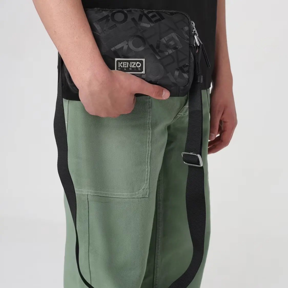 Túi Kenzo Shoulder Bag 'Black' FE55SA518FW1-99 — ảnh 2