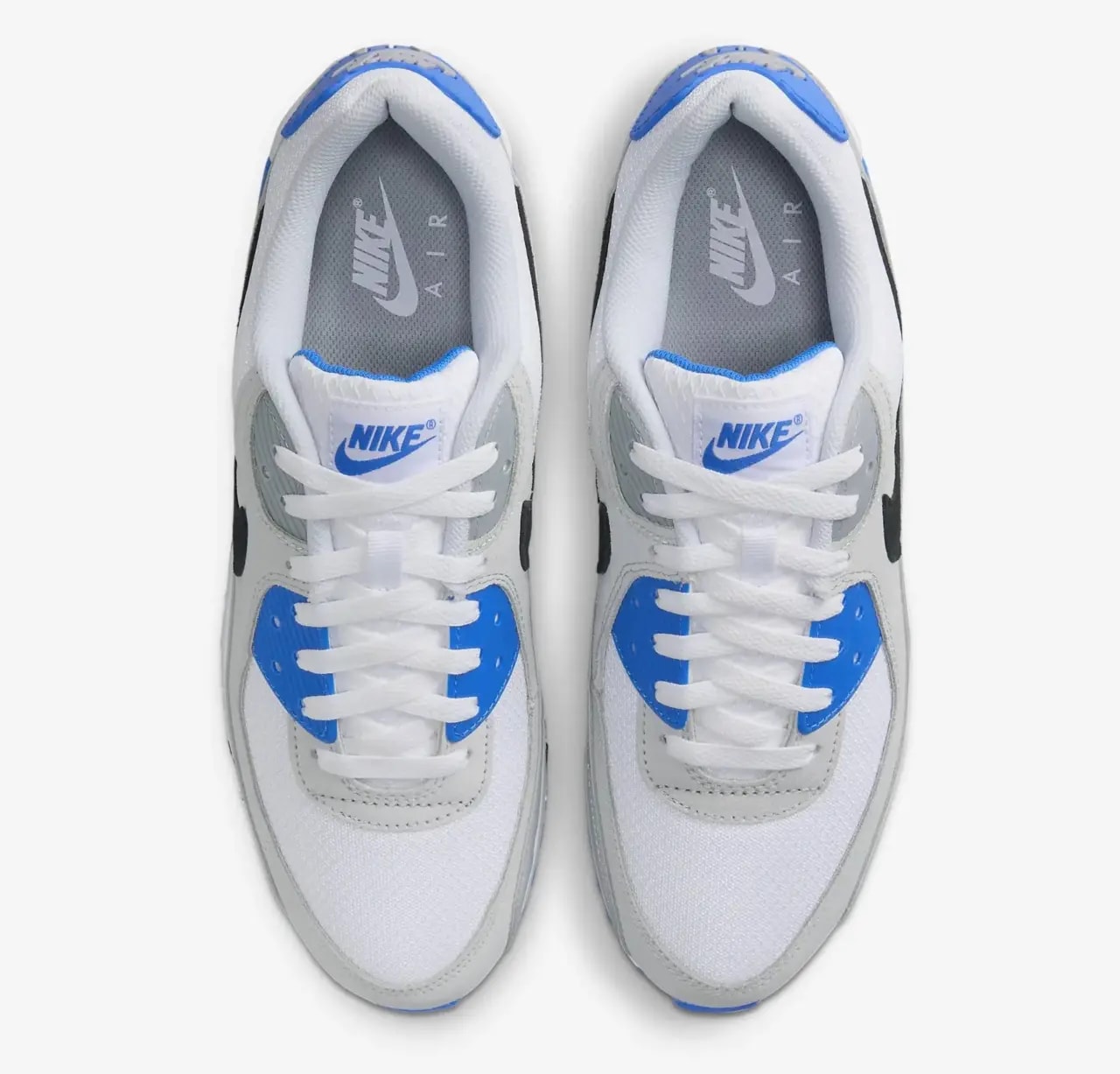 Giày Nike Air Max 90 'Grey Photo Blue' FN6958-102 — ảnh 4