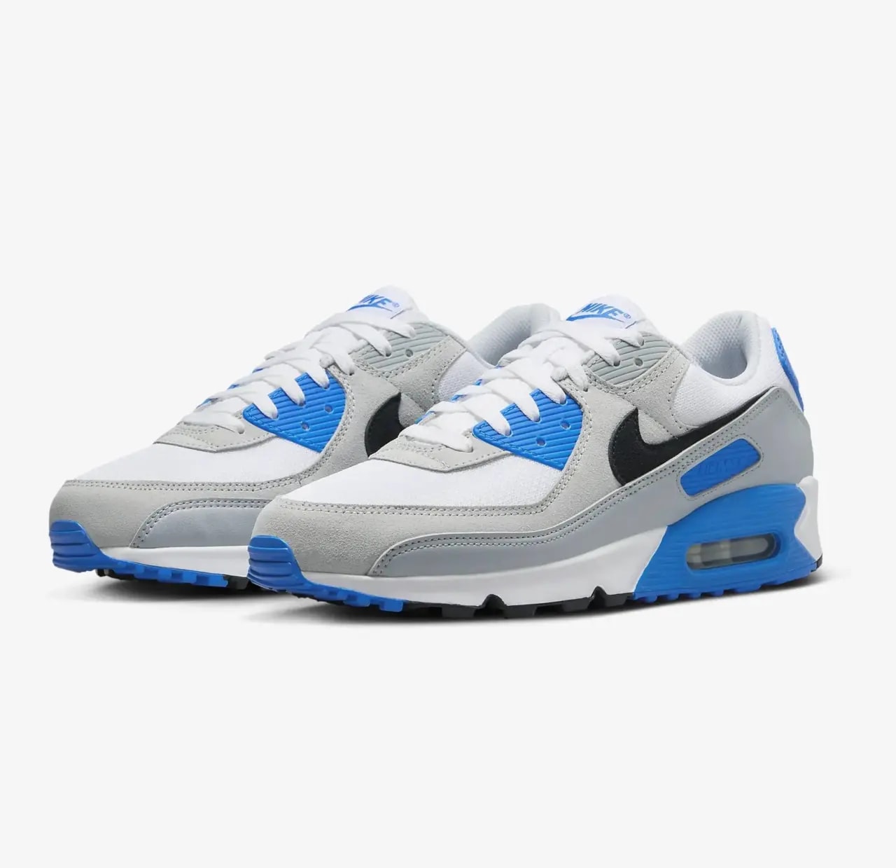 Giày Nike Air Max 90 'Grey Photo Blue' FN6958-102 — ảnh 3