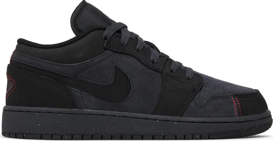 Giày Nike Air Jordan 1 Low 'Dark Smoke Red' FQ7757-001 — kich-thuoc: 36